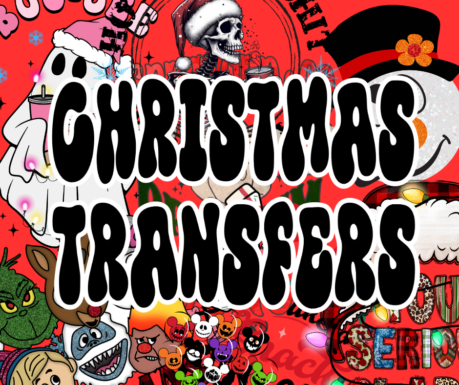 Christmas DTF Transfers