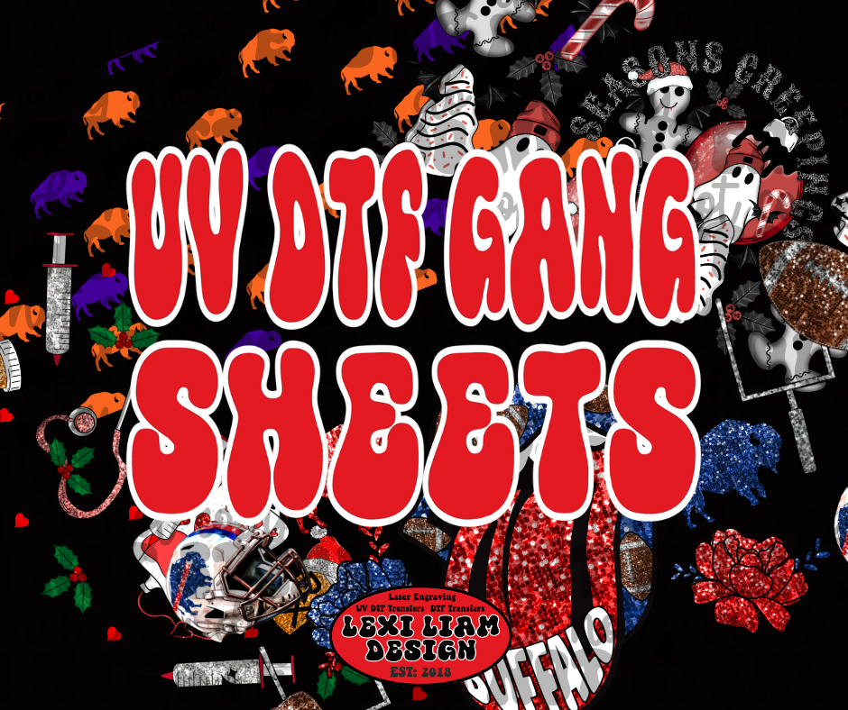 UV DTF Gang Sheets