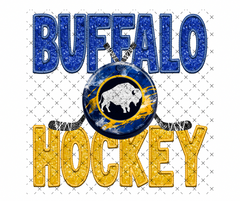 Buffalo Hockey DTF Print