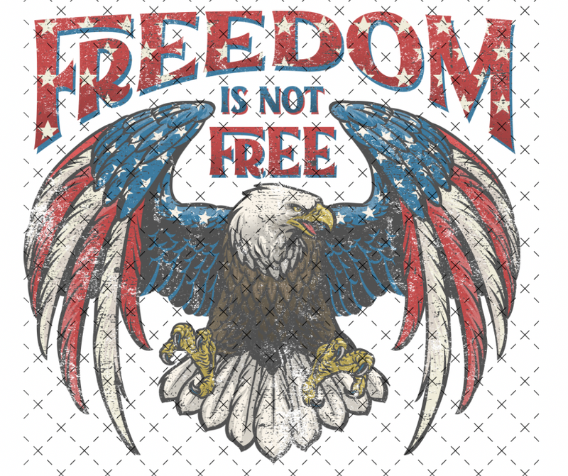 Freedom is not free DTF Print