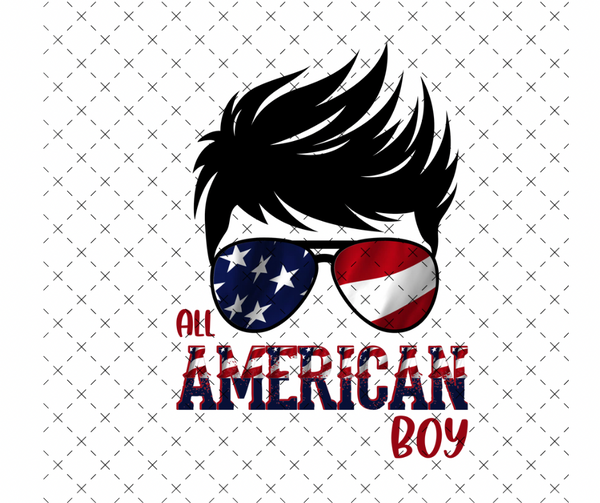 All American Boy DTF Print
