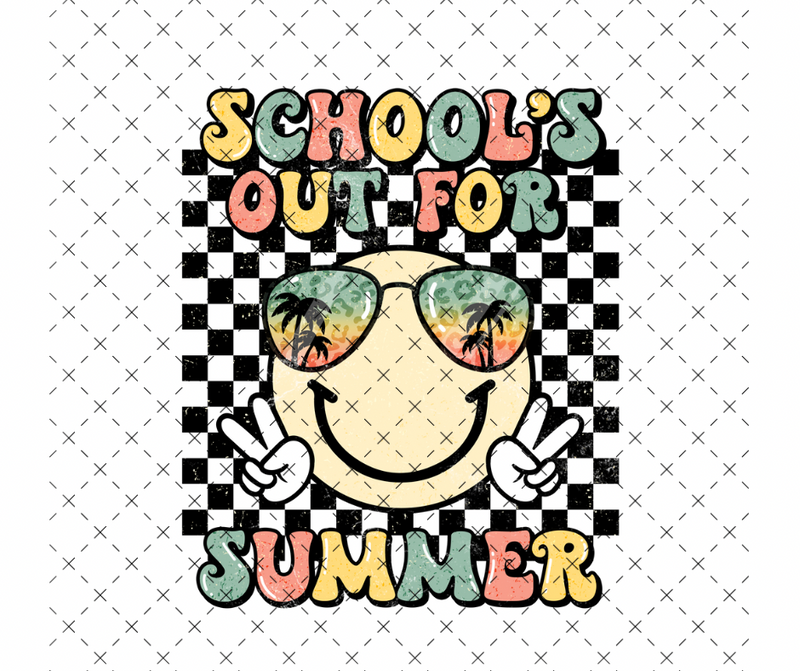 Schools out for Summer DTF Print