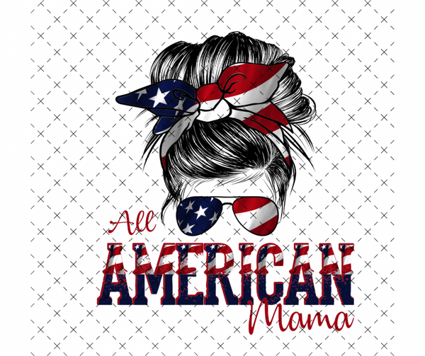 All American Mama DTF Print