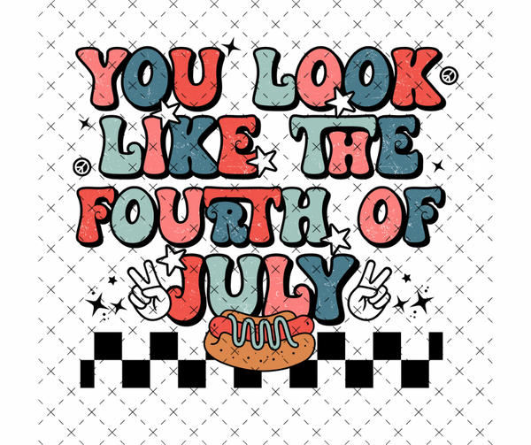 Look like 4th of July Retro DTF Print