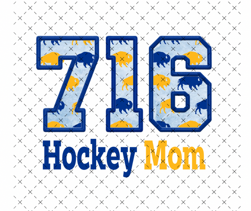 716 Hockey Mom DTF Print