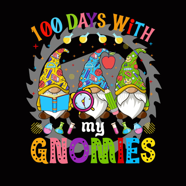 100 Days with my Gnomies DTF Print