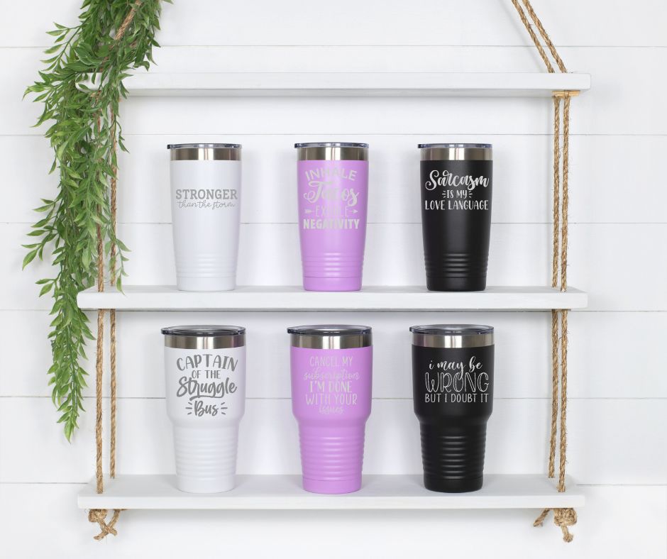 Funny Wine Tumblers - Alaska Life Designs