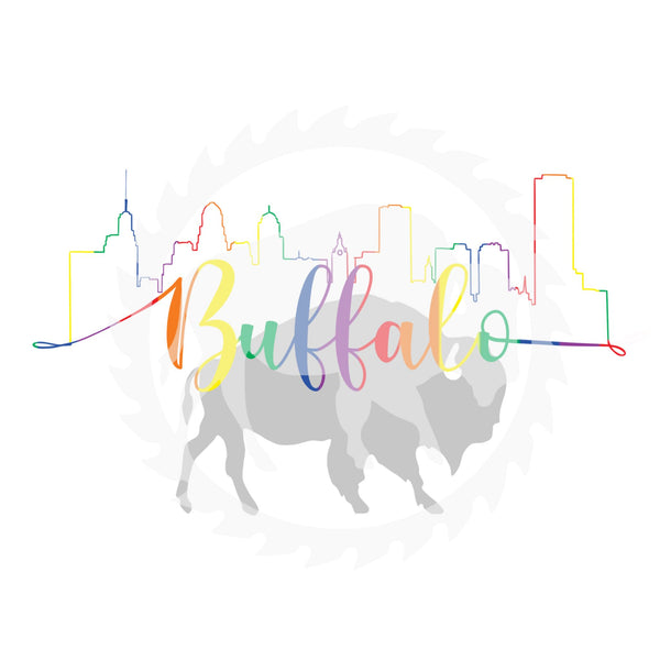 Buffalo Pride DTF Transfer