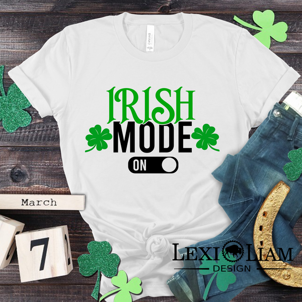 Irish Mode St. Patricks Day T-shirt