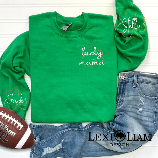 Lucky Mama St. Patricks Day T-shirt