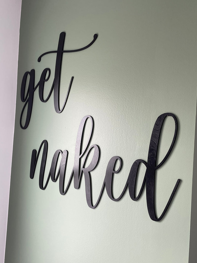 Get Naked Wall Art