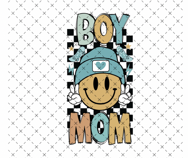 Boy Mom DTF Print