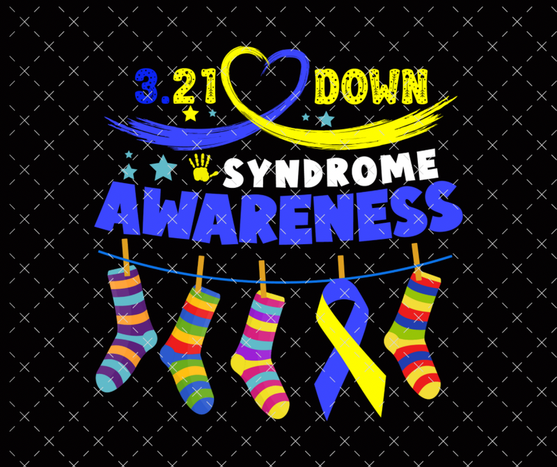 3-21 Down Syndrome Day DTF Print
