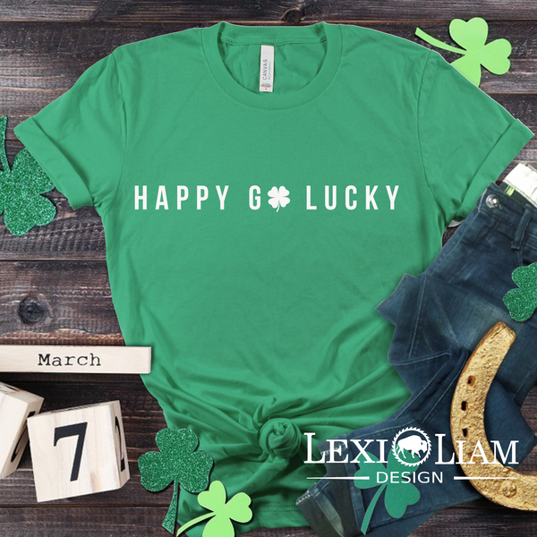Happy Go Lucky St. Patricks Day T-shirt