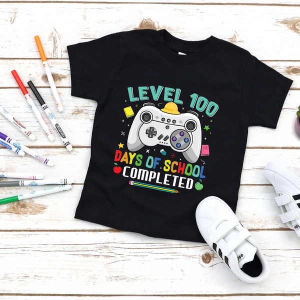 Level 100 Days of School T-shirt