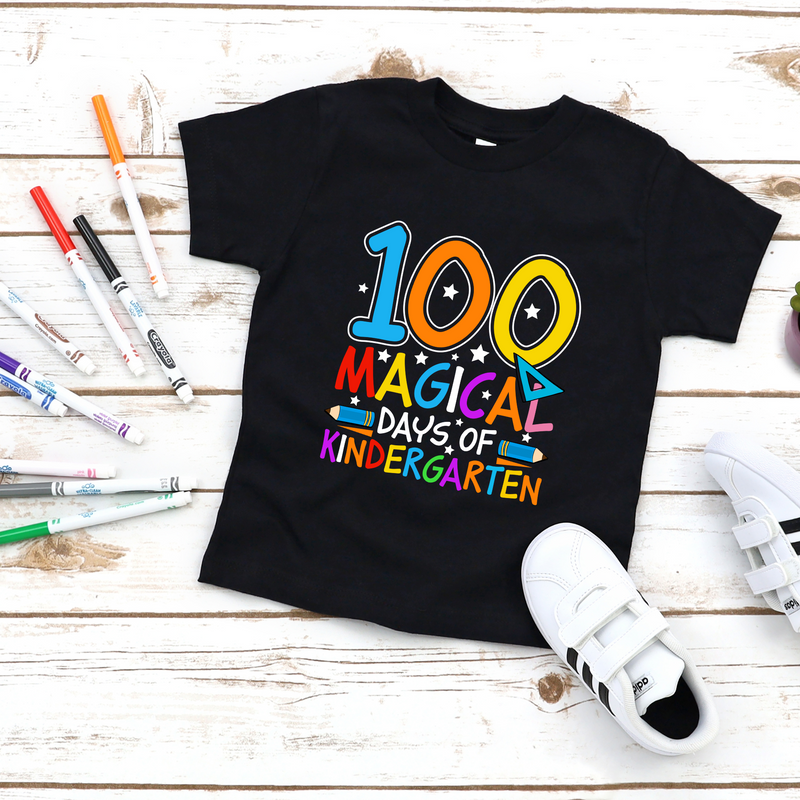 100 Magical Days Of Kindergaten DTF Print