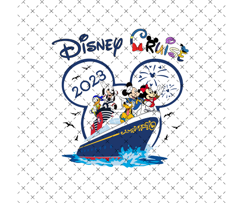 Disney Cruise DTF Print