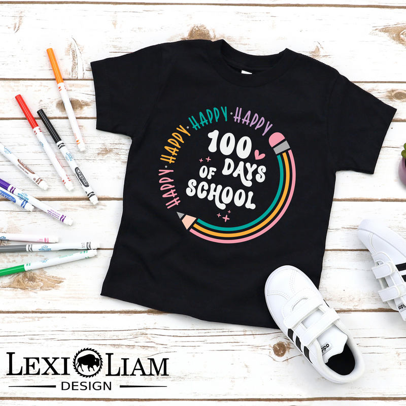 Happy 100 Days of School T-shirt