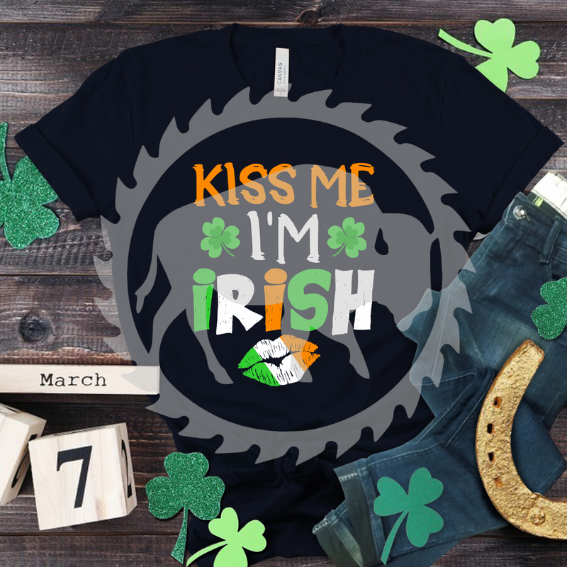 Kiss me I’m Irish DTF Print