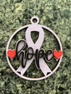 Cancer Hope Ornament