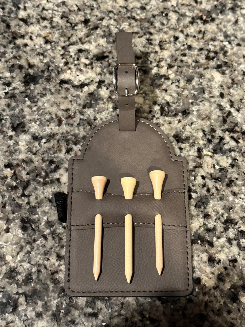 Personalized Golf Bag Tag holder
