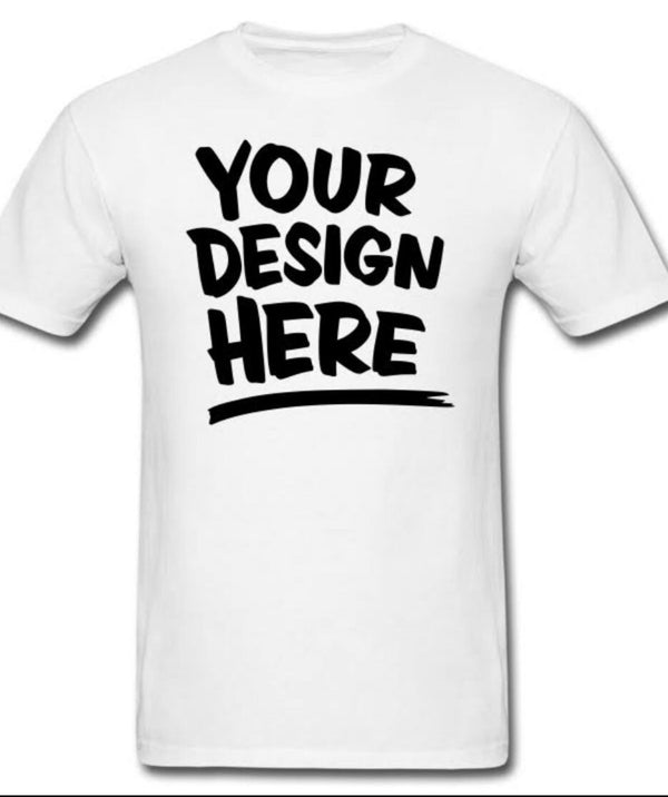 Custom Short Sleeve T-shirt (DTF PRINTS)