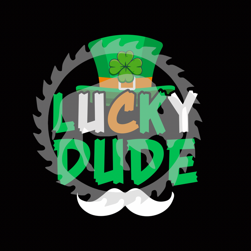 Lucky Dude St. Patrick’s Day DTF Print