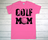 Golf Mom Black DTF Print