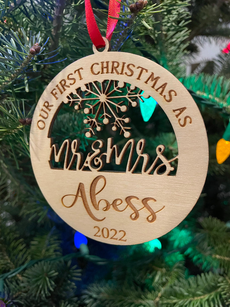 Our First Christmas Ornament
