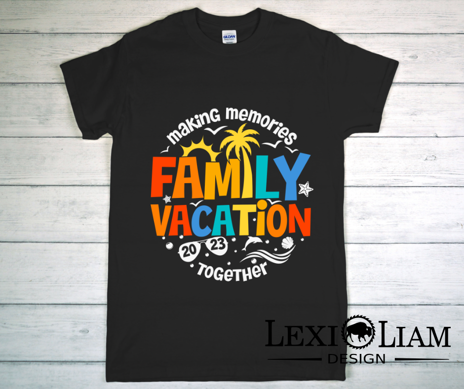 Family Vacation Making Memories T-shirt